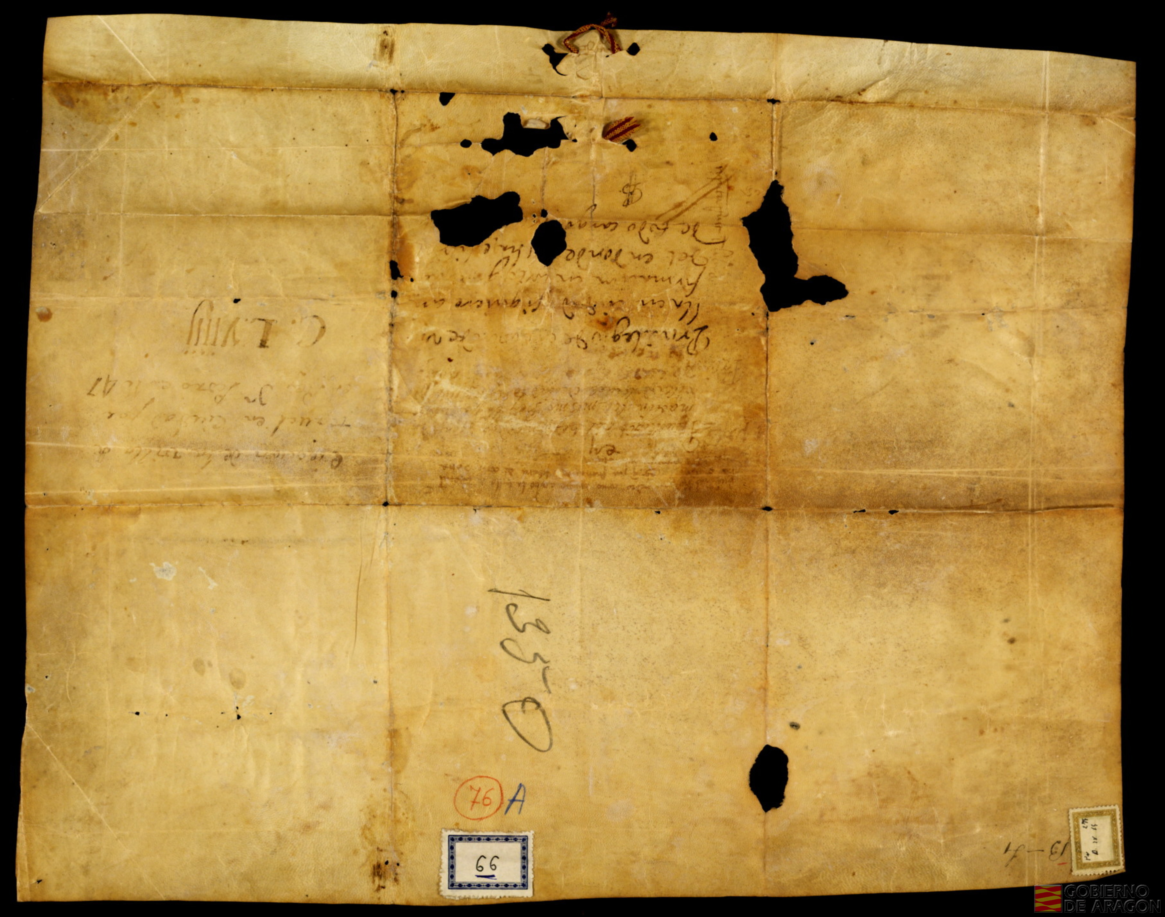 Privilegio del rey Pedro IV confirmando y ratificando el dado en 1347, concediendo el título de ciudad a Teruel