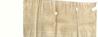 Presentación del traslado de un privilegio del papa Clemente VI dado en Avignon sobre indulgencias a la Orden del Hospital, hecha por Miguel de Provenza, justicia del lugar de Mirambel