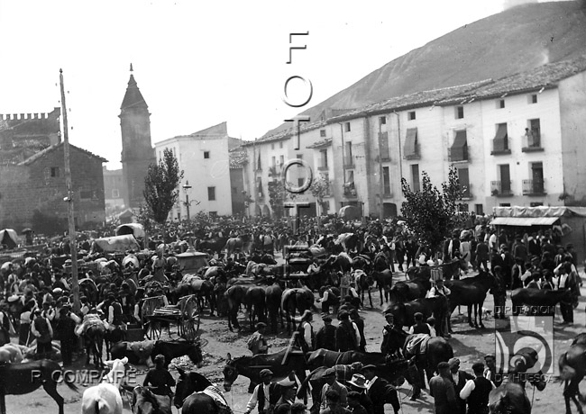 "Feria. Detalle". Ricardo Compairé Escartín. Ayerbe
