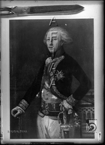 Cuadro del General Ricardos, en el Museo del Ejército. Santos Baso Simelio
