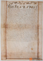 El concejo del valle de Echo notifica a todos los oficiales del rey que el rey Pedro IV les concedió un privilegio el 12 de febrero de 1360 por el que se hacía inmunes del pago de lezdas en todo el reino de Aragón a los vecinos del valle