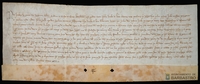 Jaime II aprueba la carta de protestación de Artal de Luna en la que reconoce que las milicias de Barbastro permanecieron más de tres días en el asedio al castillo de Monzón como favor especial que la ciudad hacía al rey a pesar de sus privilegios y libertades