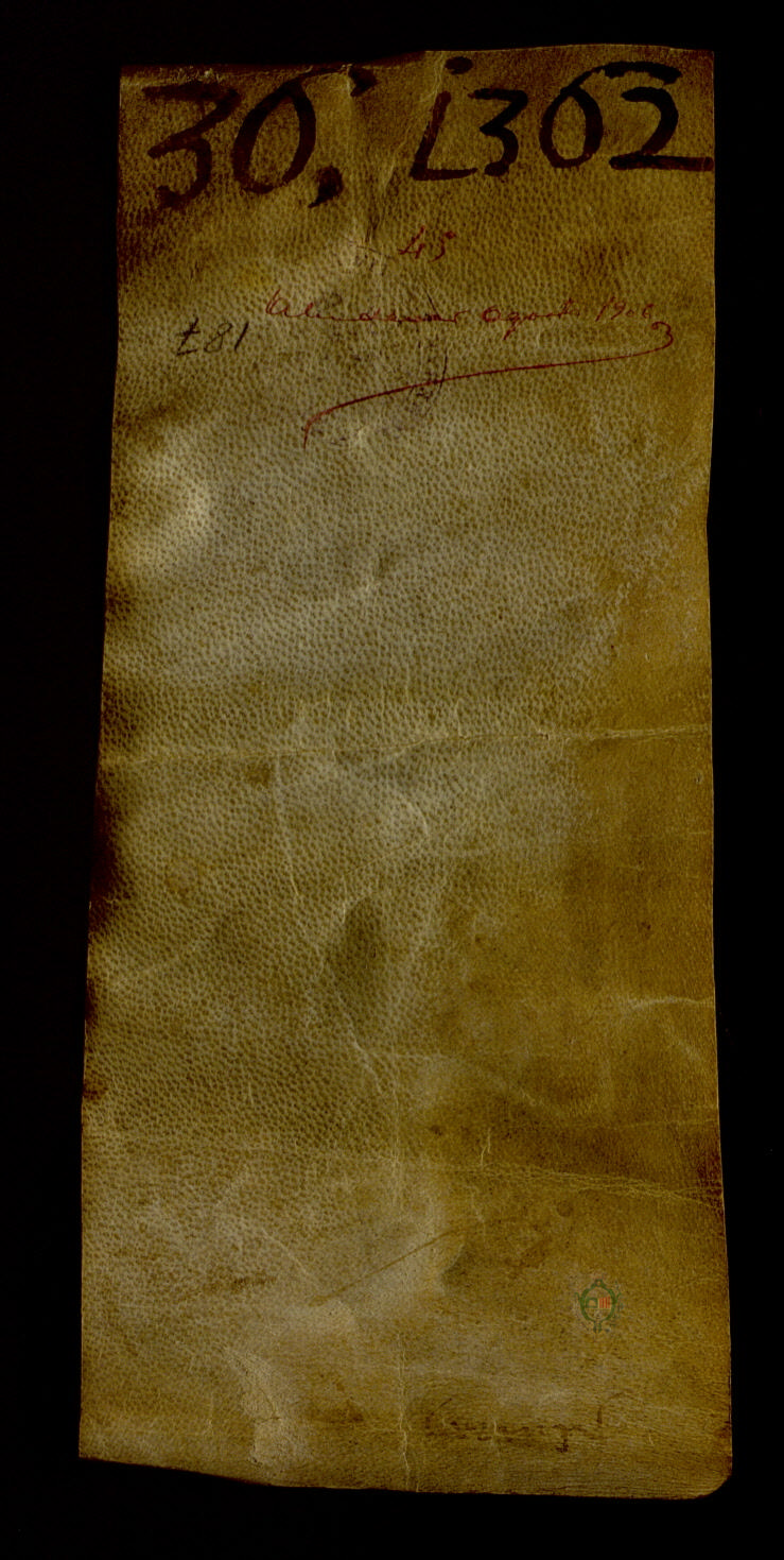 García Pérez de Casbas reconoce recibir 200 del concejo de Almudévar como pago de sus servicios en los pleitos desarrollados en la corte del Justicia de Aragón.