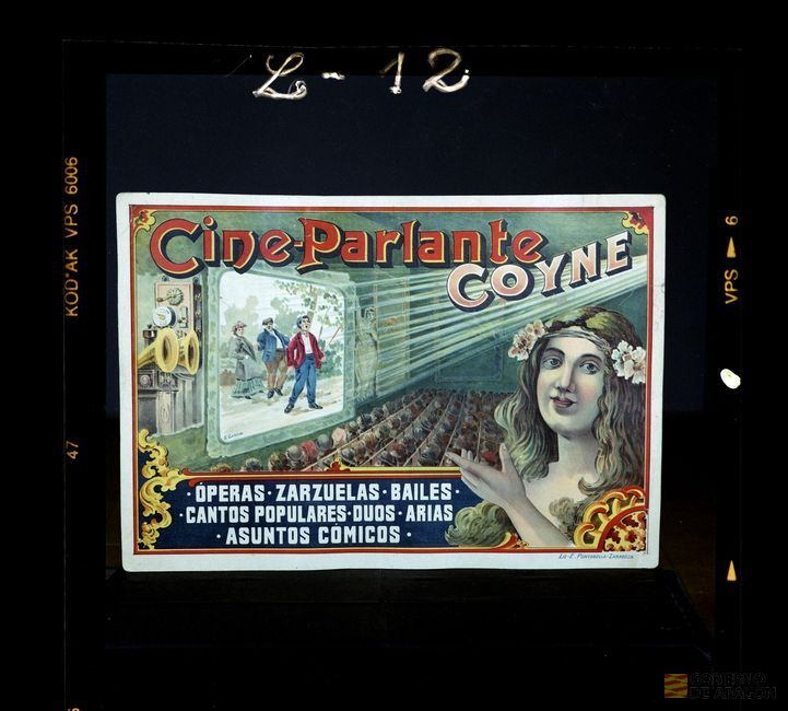 Cartel del Cine Parlante Coyne. Ignacio Coyne