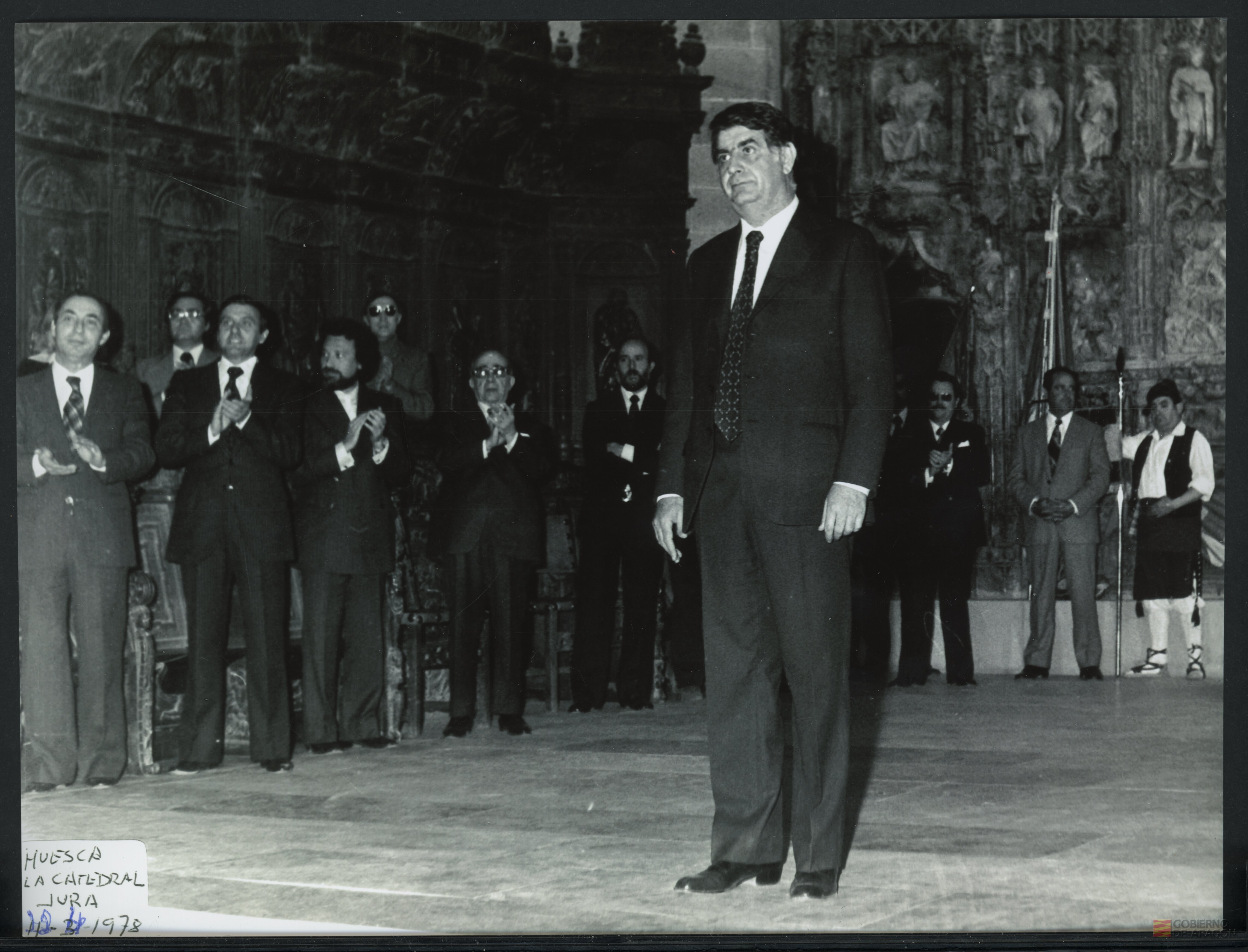 Jura de Juan Antonio Bolea Foradada en la catedral de Huesca