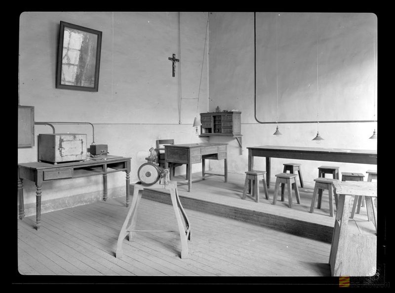 Aula de la Escuela de Artes y Oficios