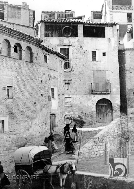 "Una calle baja". Ricardo Compairé Escartín. Fraga
