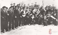 Rondalla en un día de fiesta. La Puebla de Alfindén