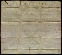 Felipe IV concede al concejo de Graus licencia para exigir un pontaje de un dinero a cada caminante y un sueldo sobre cada cien ovejas (hasta un máximo de 2 sueldos), con el objetivo de sufragar la construcción de los dos nuevos puentes realizados sobre el Ésera tras las inundaciones de 1605