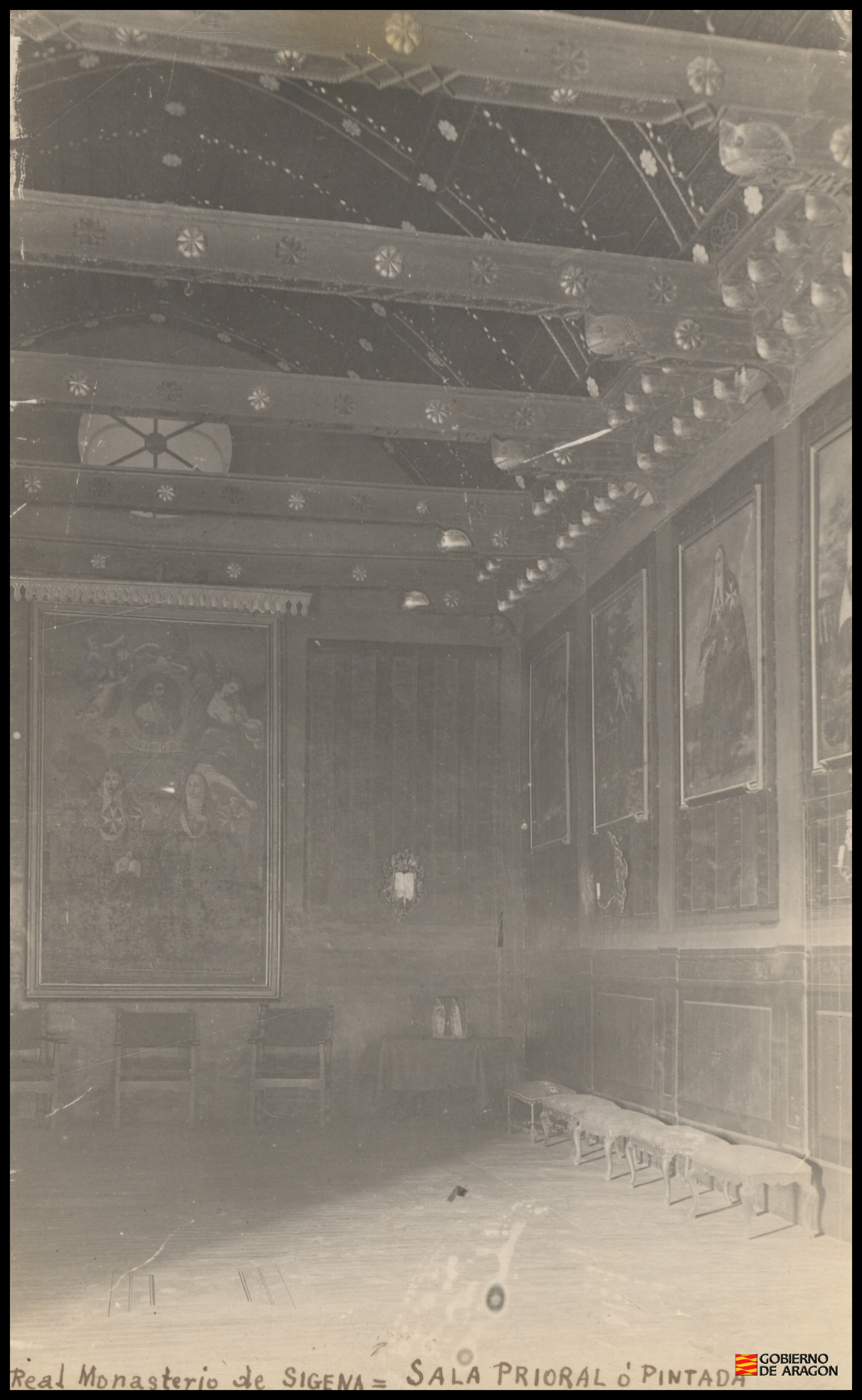 "Real Monasterio de Sigena. Sala Prioral o Pintada"