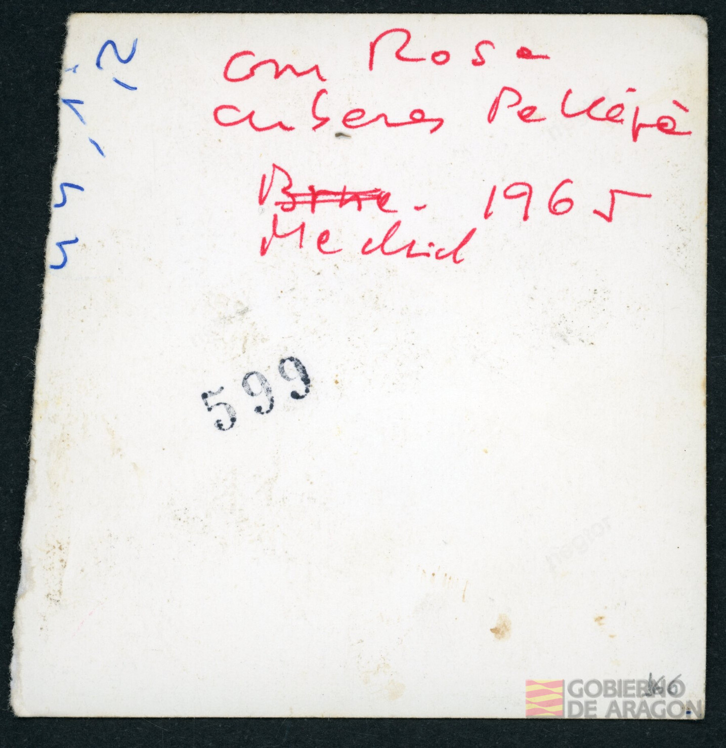 Ángel Conte Cazcarro junto con Rosa Cuberes Pellejó