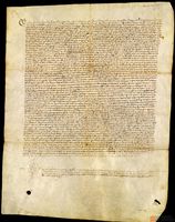 Acta de la jura en cortes de Zaragoza, por el rey Fernando, de los privilegios y fueros de Aragón y especialmente de los de Teruel y Albarracín