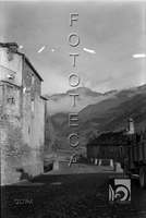 "Peña Tendeñera desde Linás de Broto". José Mera Oltra. Linas de Broto. Torla. Sobrarbe
