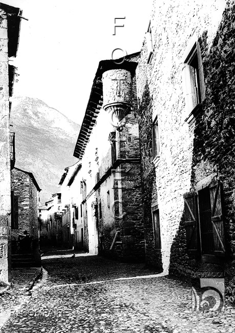 "Una calle". Ricardo Compairé Escartín. Benasque