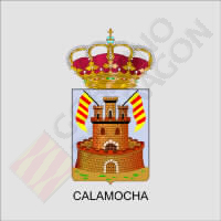 Adopción de escudo y bandera municipales. Calamocha