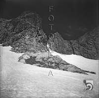 "Glaciar y Brecha Latour. Ascensión al Balaitús". José Oltra Mera. Sallent de Gállego. Alto Gállego