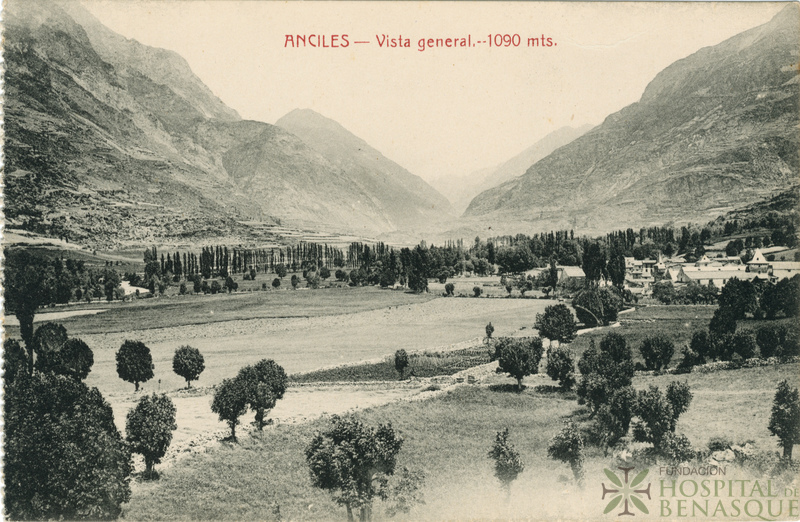 "Anciles. Vista general. 1.090 m."