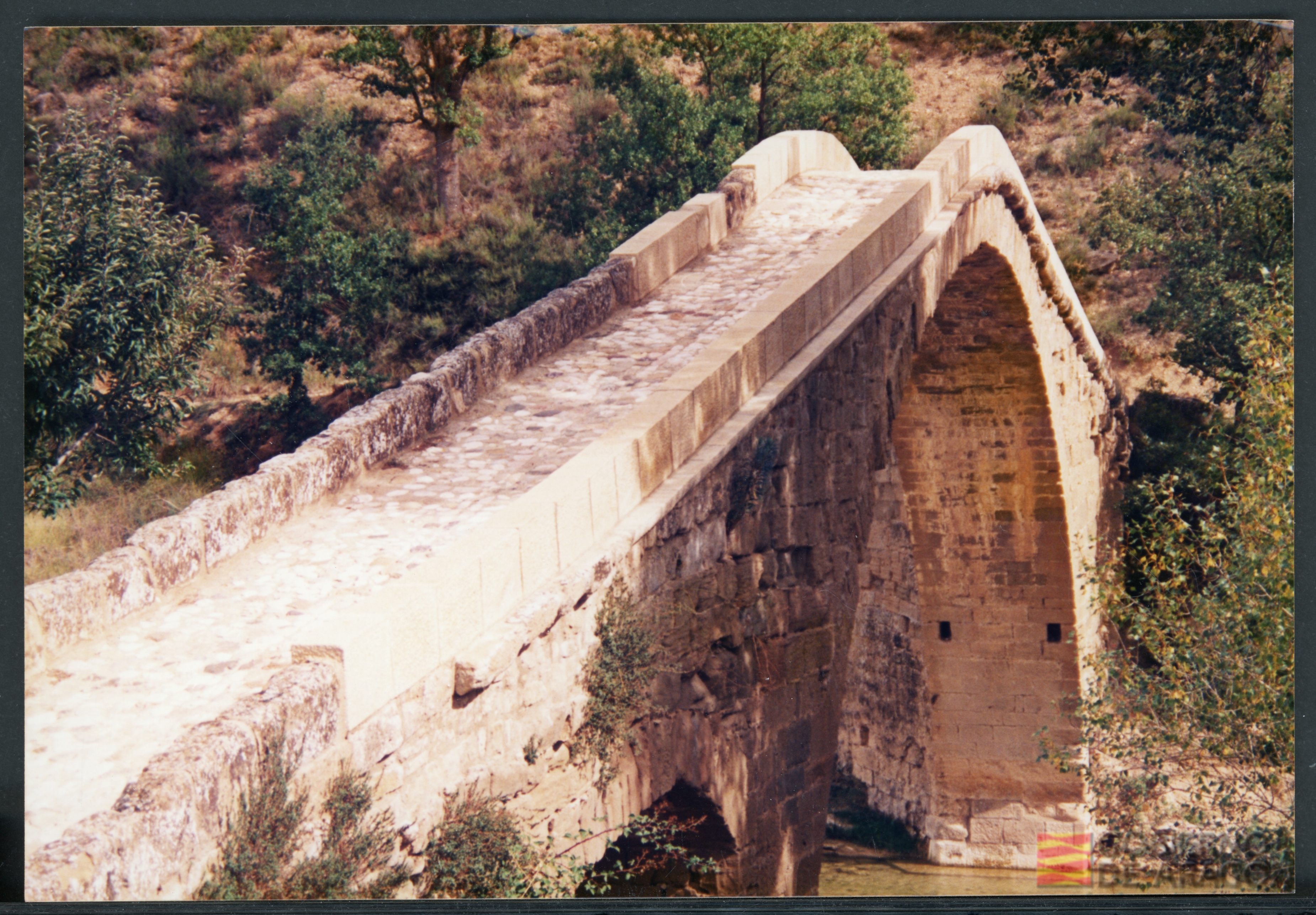 Puente de la Albarda. Crespo Yagüe, Ángel. Alquézar