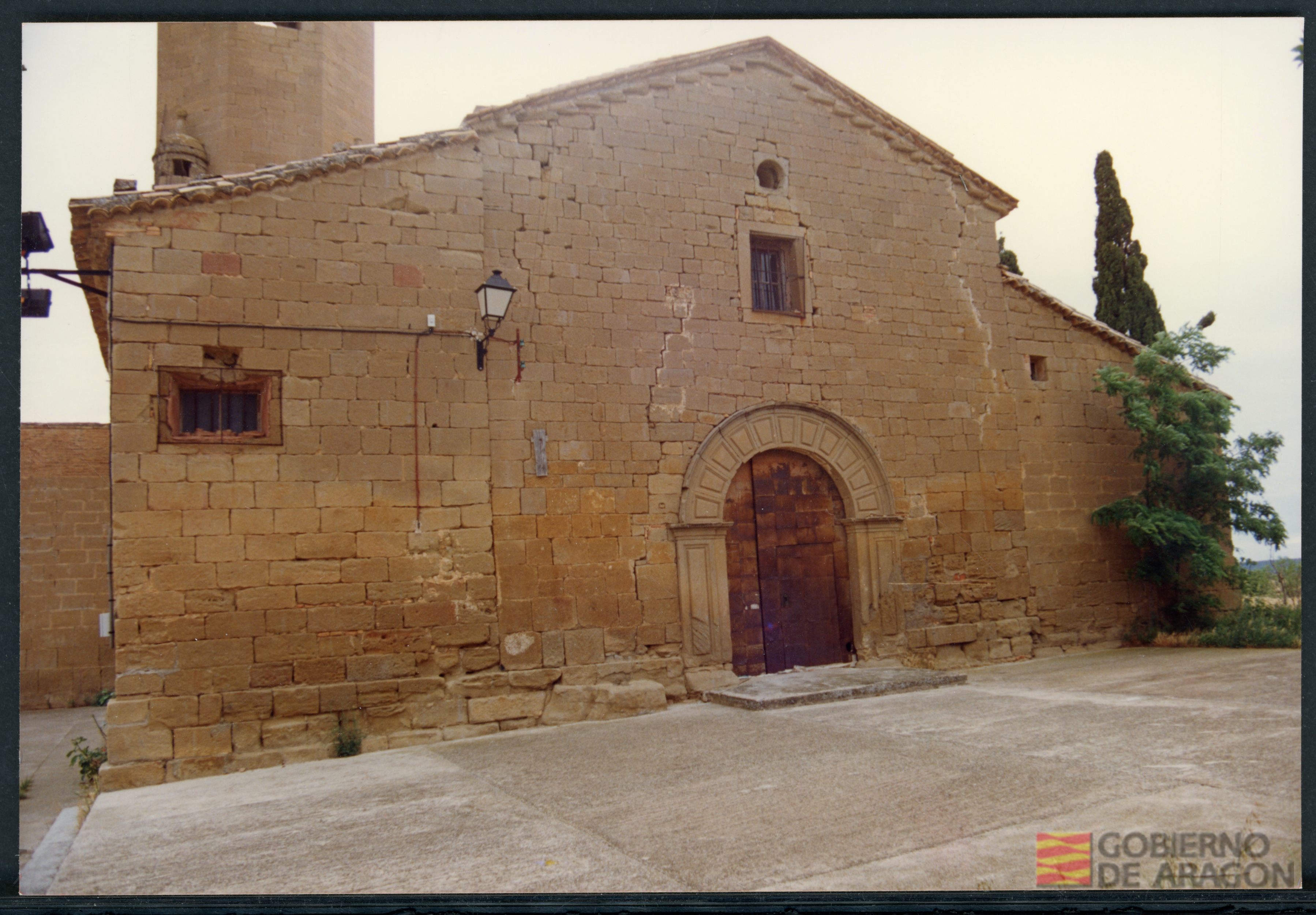 Iglesia parroquial de Ntra. Sra. de los Ángeles. Ángel Crespo Yagüe. Arbaniés