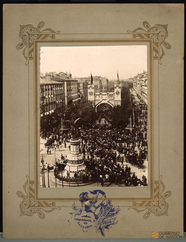 Conmemoración del I Centenario de Los Sitios. Ignacio Coyne